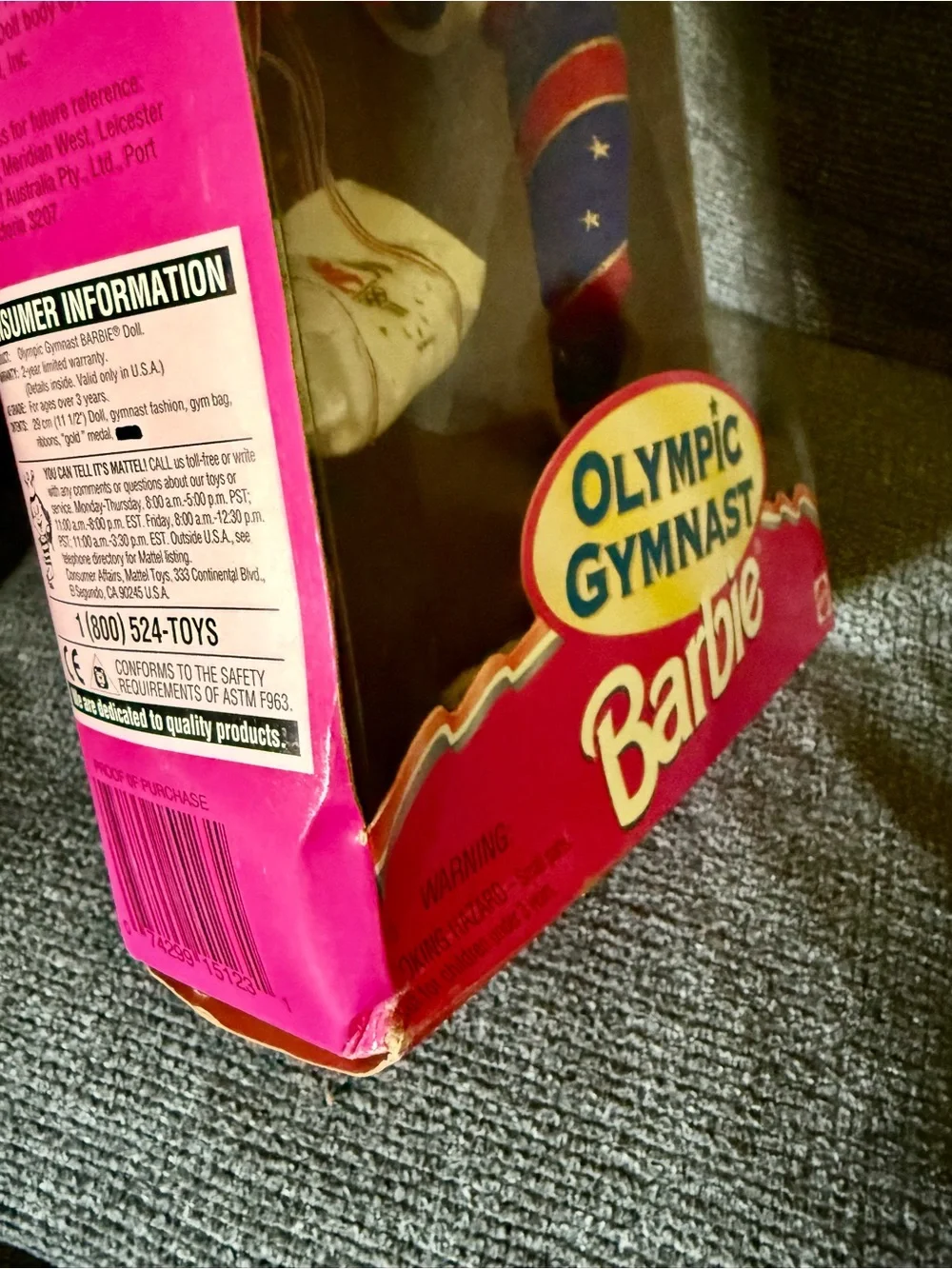 NIB 1996 Olympic Gymnast Barbie
